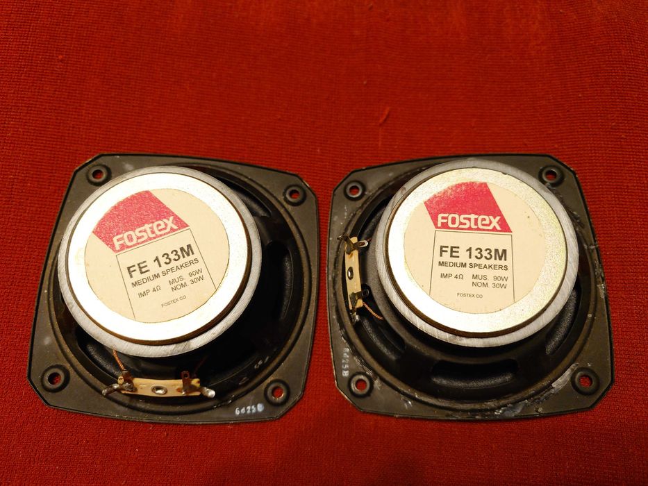 FOSTEX 133M 91dB 4ohm Japan Midrange JBL Marantz Vintage Retro Hi-End 80's AUDAX ETON MACROM BlieSMa SEAS FOCAL SCAN SPEAK MUNDORF MOREL