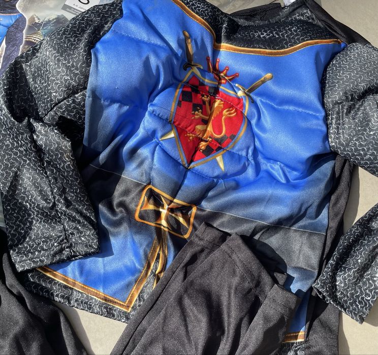 Kostium stroj przebranie roz.7/10 lat Rycerz balik karnawal