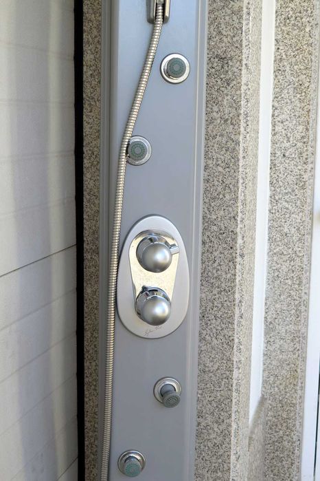 Chuveiro Marca Italiana (system-Pool) massagens, jatos de agua