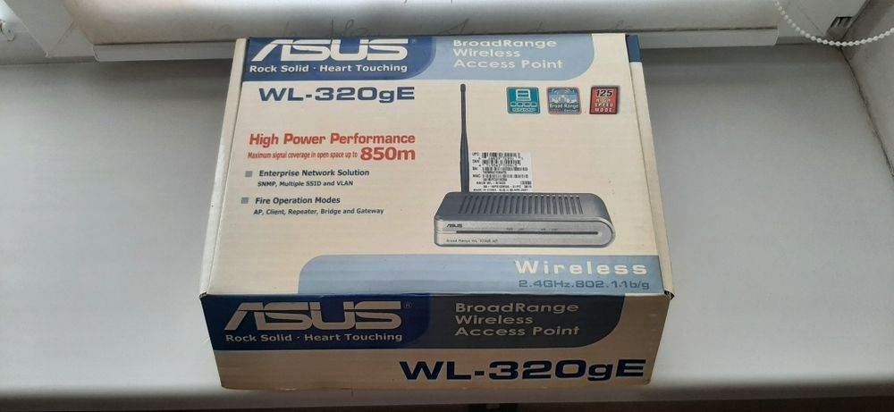 Точка доступу Asus WL-320gE