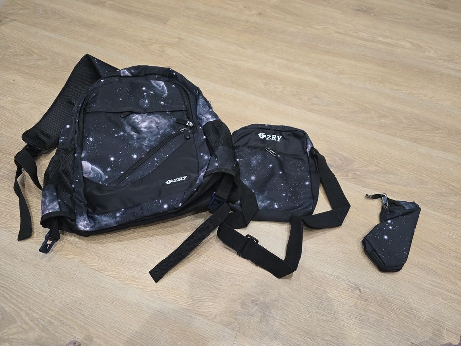 Plecak młodzieżowy 3 w 1 z kółkami