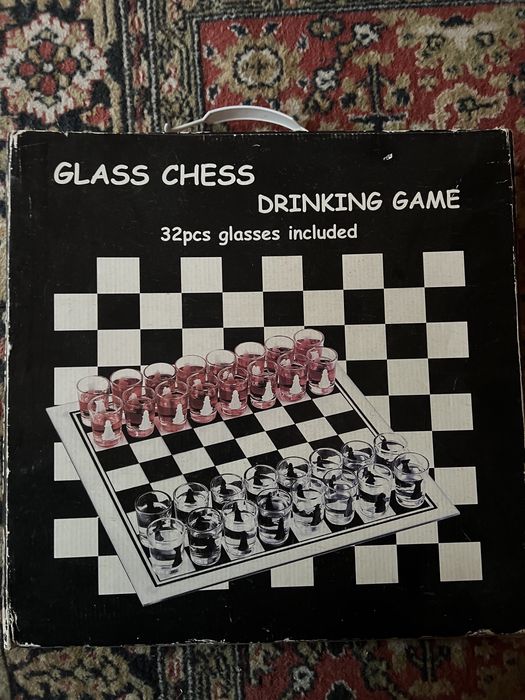 Нова Настільна гра Glass Chess – шахи для дорослих