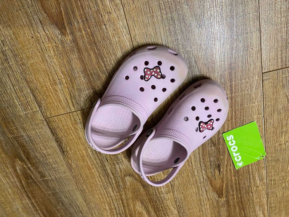 Шлепки босоніжки сандалі детские на девочку сабо Crocs р.31 С-13