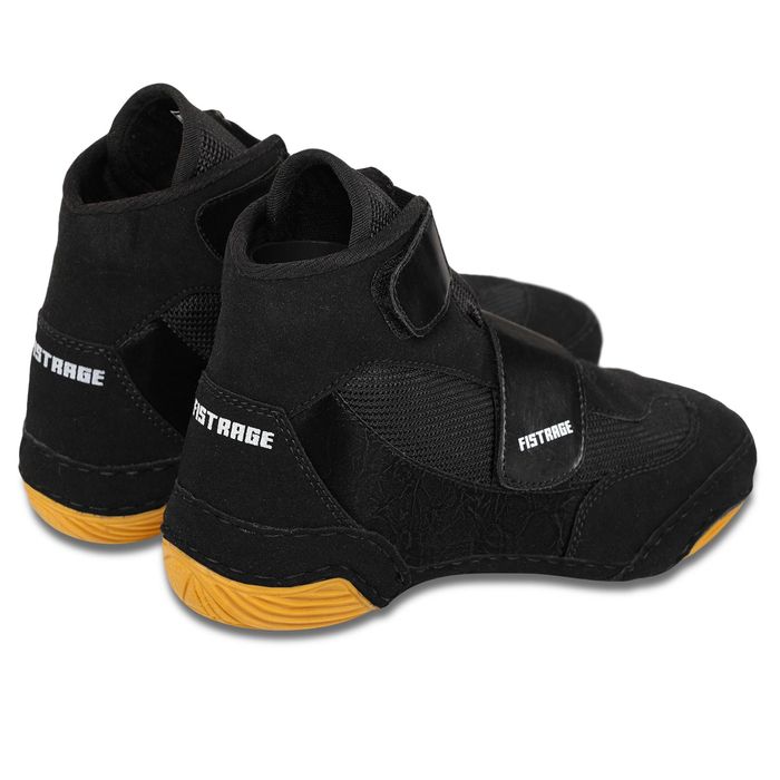 Обувь для борьбы/борцовки замшевые липучки FISTRAGE 7802 размер 32-39