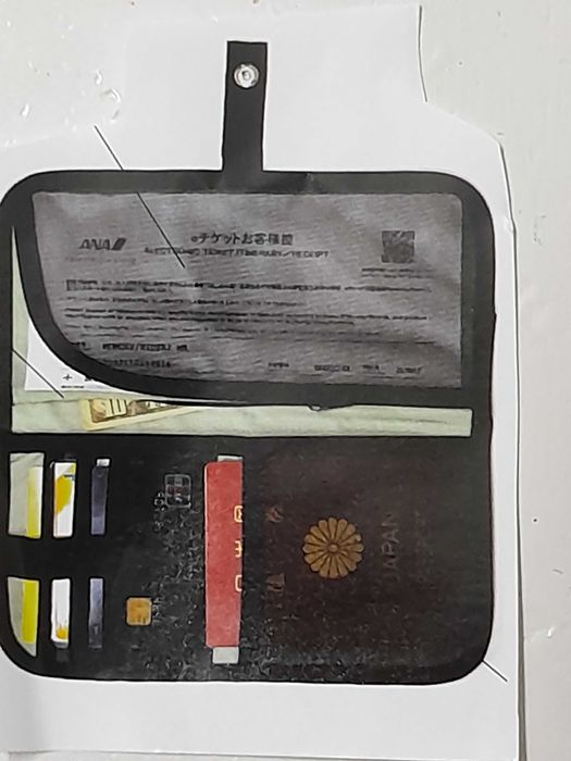 Document Holder Bag (Cards, Tickets, and Mobile Phone), New64286597063554121
