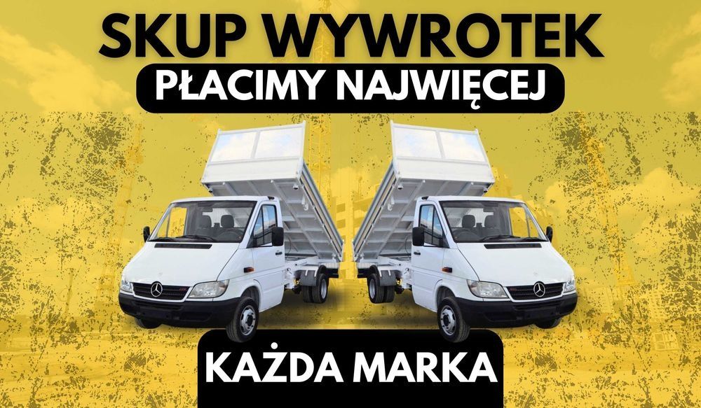 Wywrotka kiper Iveco Mercedes VW Cabstar Trade Canter NPR