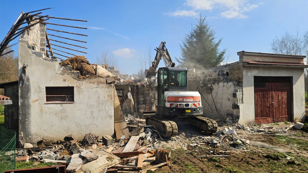 Wynajem minikoparka koparka 5 ton
