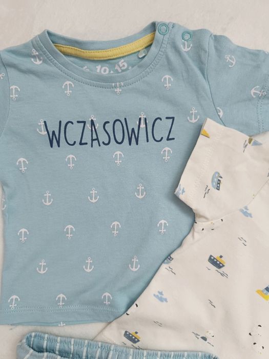 Letni zestaw T-shirtow i szorty 62 5.10.15