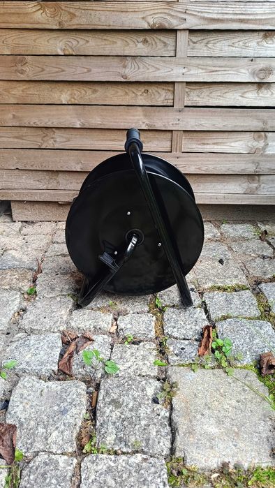 Przedłużacz na Bębnie 50 m, Gruby Kabel 3x2,5 mm, 4 gniazda, Solidny kabel warsztatowy