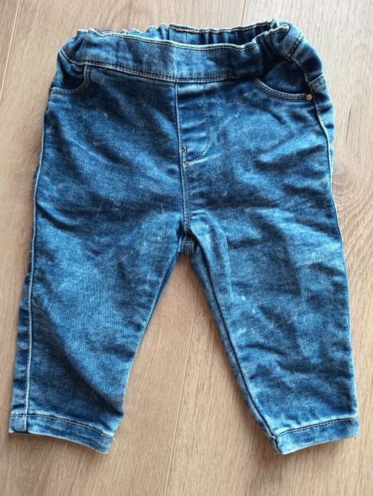 Legginsy jeansy dziewczynka