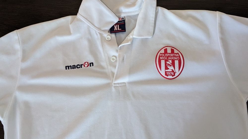 Продам футболку Macron (Polisportiva Migliarino)