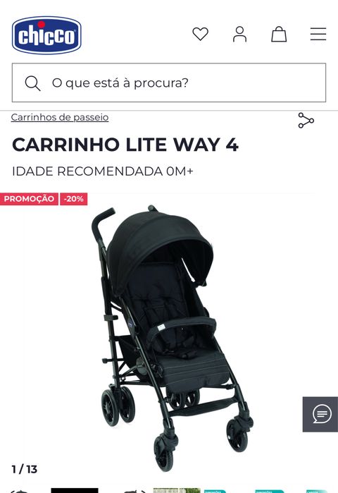Carrinho Lite Way 4 chico novo