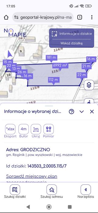 Sprzedam działkę 8662m²