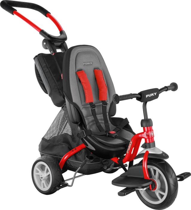 дитячий велосипед візок PUKY CAT S6 CEETY червоний