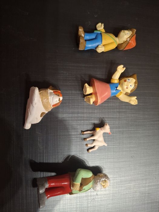 Heidi bonecos vintage novos pvc vintage