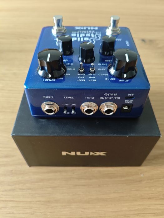 Nux solid studio preamp symulator kolumn