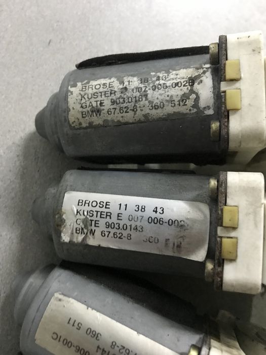 Моторчик Склопідйомника BMW E39 Передній Задній Лівий та Правий БМВ