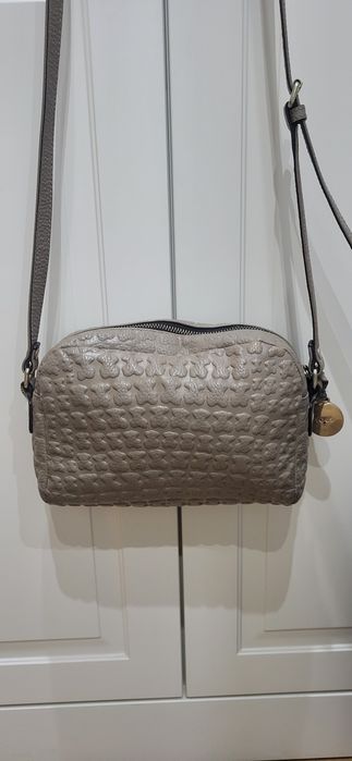 Torebka Tous Banderola skora naturalna listonoszka