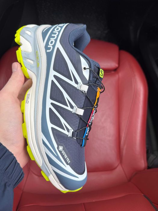 (ОПЛАТА ПІСЛЯ ОГЛЯДУ)Salomon XT-6 Adv Blue Green Gore-Tex Саломони