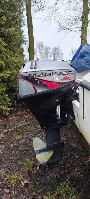 Silnik zaburtowy MARINER 15 FORSTROKE + manetta + zbiornik