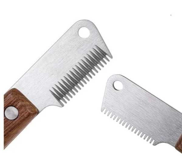 nóż do usuwania podszerstka u psa