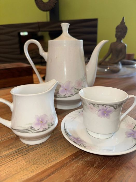 Conjunto de loiças de chá