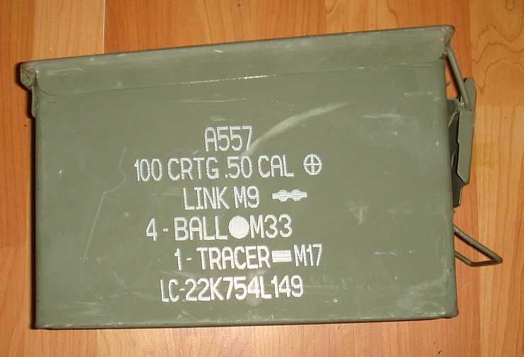 Цинк (патронный короб), US Army
