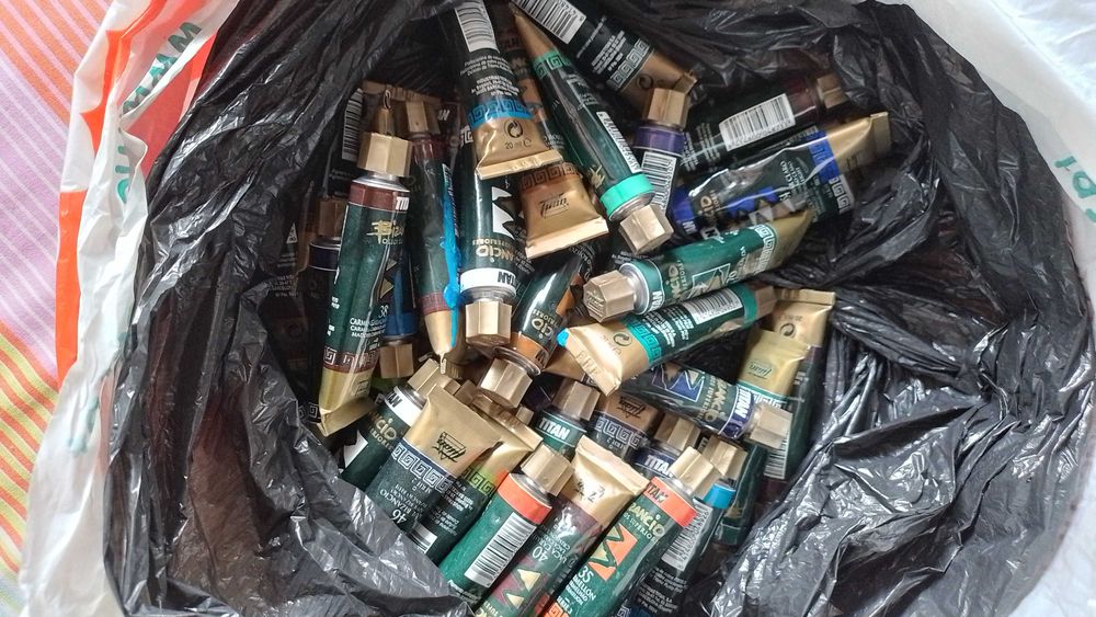 Tintas para pinturas de quadros Marca TITAN
