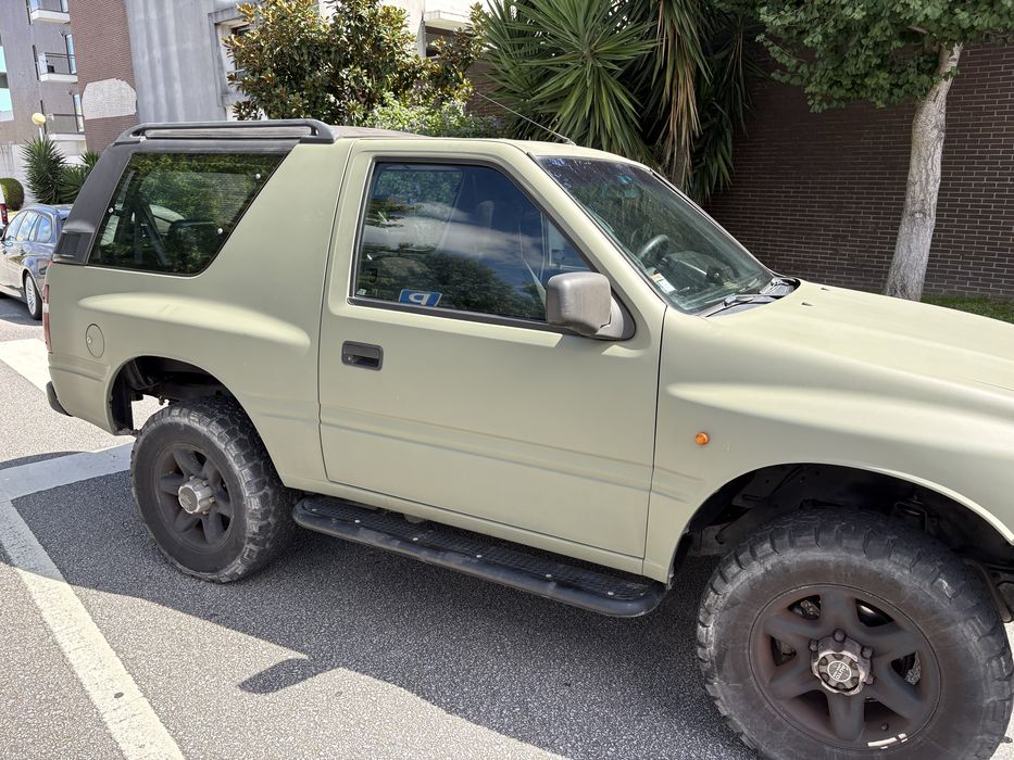 Opel frontera 2.8 motor isuzu - descapotavel
