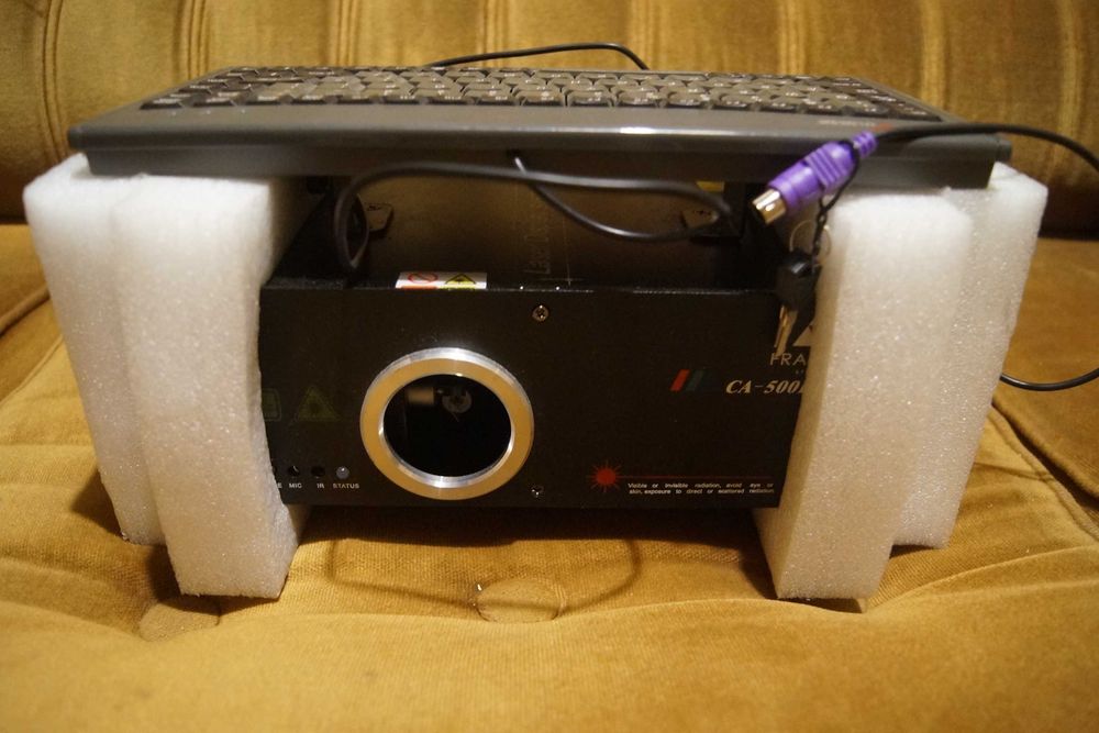 laser Fractal lights CA- 400 RGB stan idealny