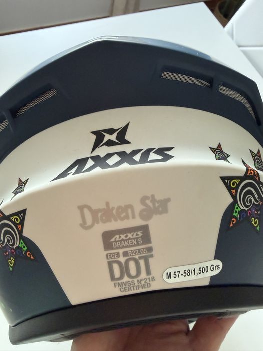 Capacete axxis, tamanho M