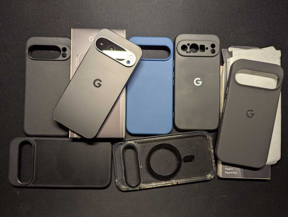 Google Pixel 9 Pro 256gb Obsidian + capas. muito bom estado