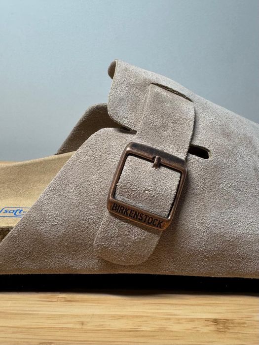 Birkenstock boston suede