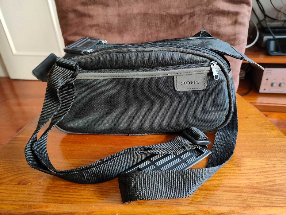 Bolsa SONY com alça para tecnologia, trekking, estojo, etc.