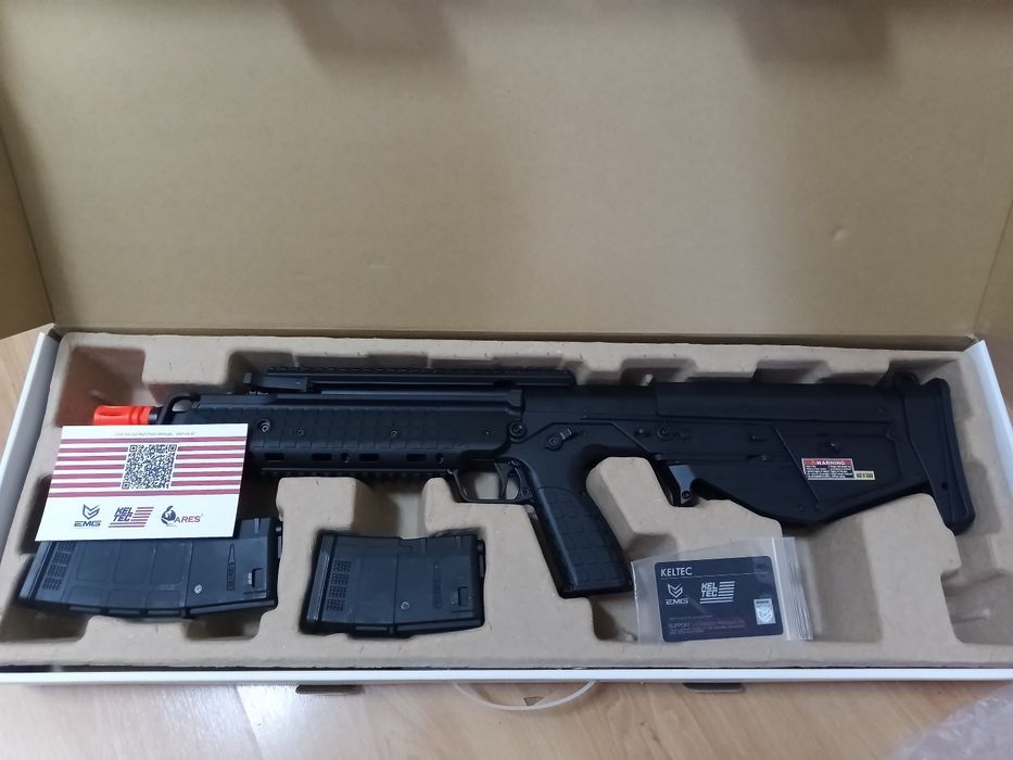 Ak full metal nova na caixa airsoft air soft replica RPK supressora