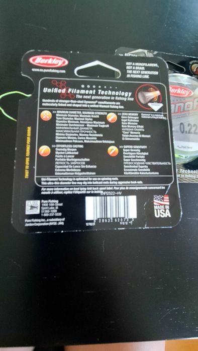 Linha pesca nanofil 0,22 mm