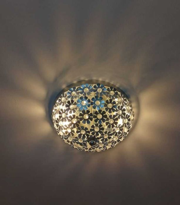 Lampa sufitowa - Plafon Margarita 2x40W - Żarówki E14