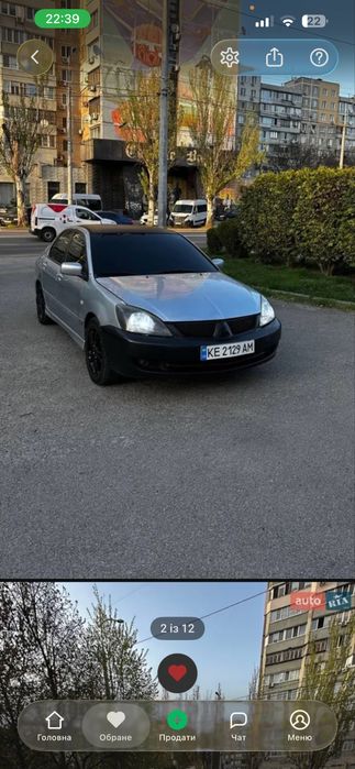 Продам lancer 9  два літри бензин обмін на vito