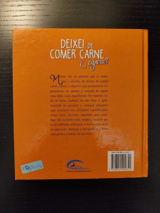 (Env. Incluído) Deixei de Comer Carne. E Agora? de Vários Autores