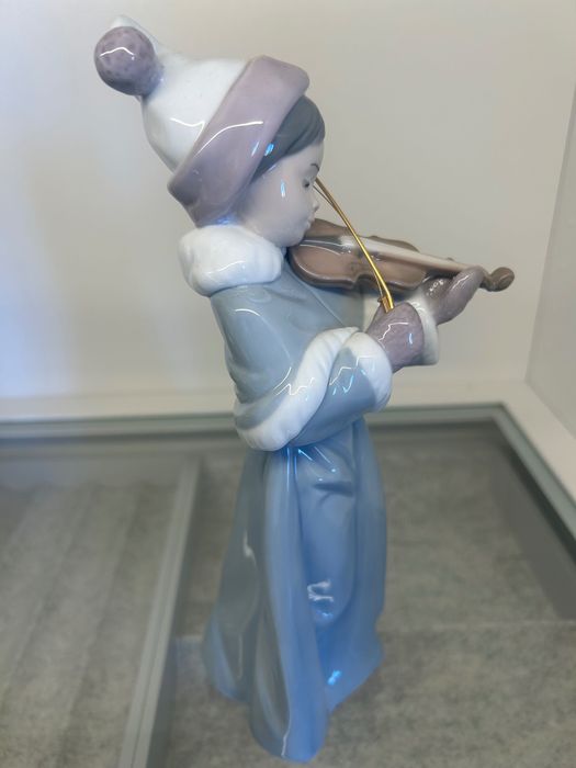 Lladró - Violinista navideño 6534 - The spirit of Christmas (damage)