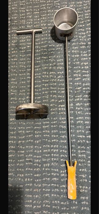 Esmagador de sardinha em inox