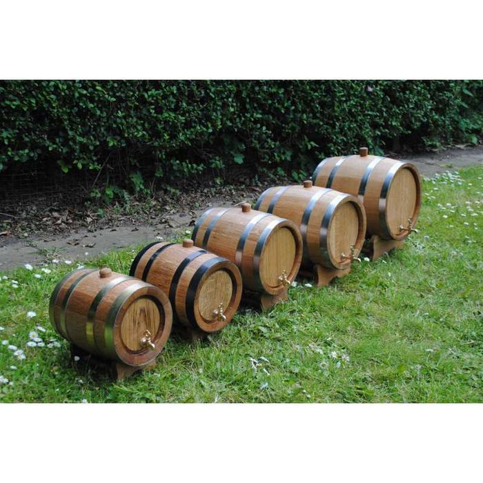 Beczka Dębowa 10L komplet