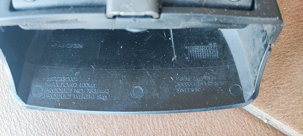 Thule bagażnik dachowy belki bazowe stopy Thule 753