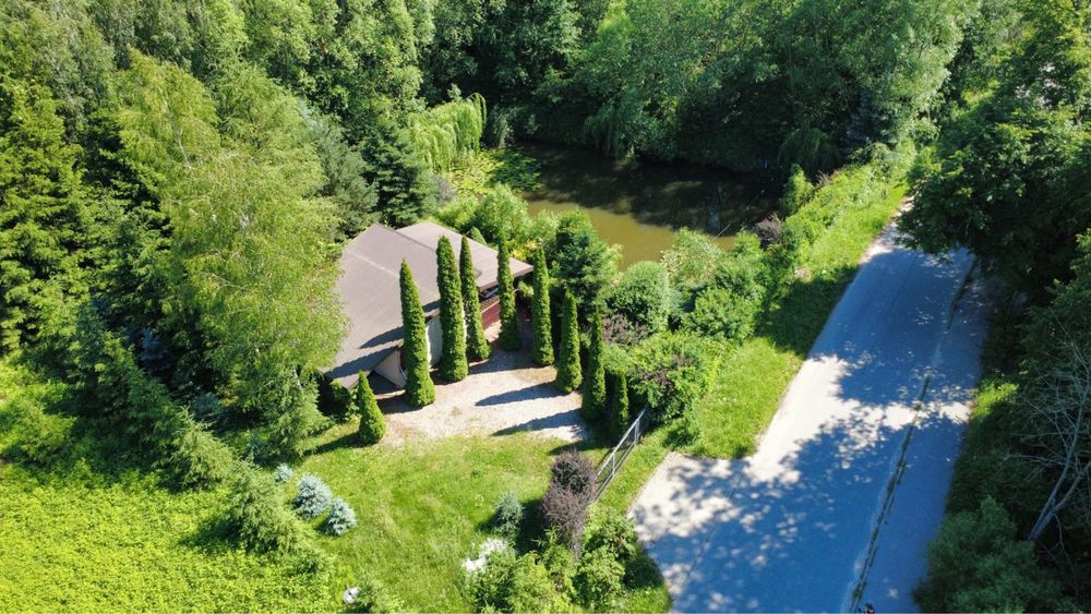 Siedlisko 2412 m², domek letniskowy, staw