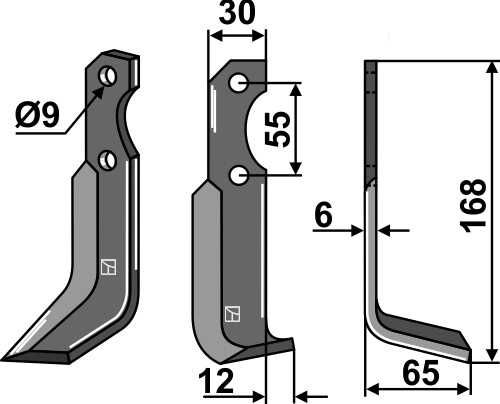 Hit! Włoskie noże glebogryzarki Bertolini mega jakość najtaniej