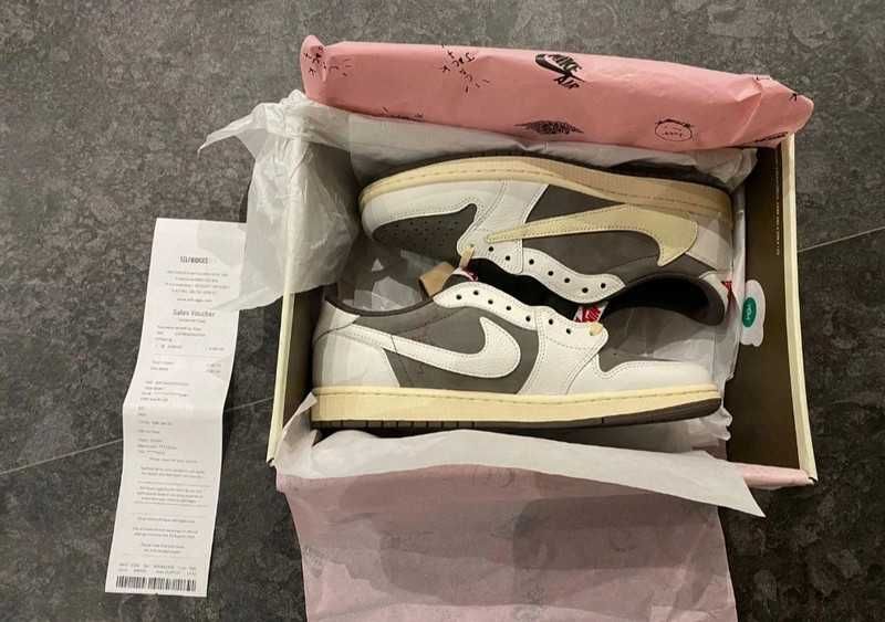 Jordan 1 Retro Low OG SP Travis Scott Reverse Mocha R.41