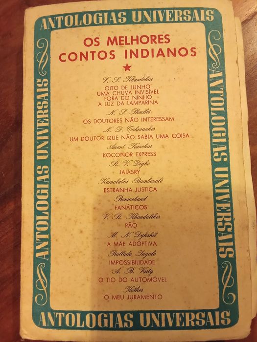 Livro os melhores contos indianos