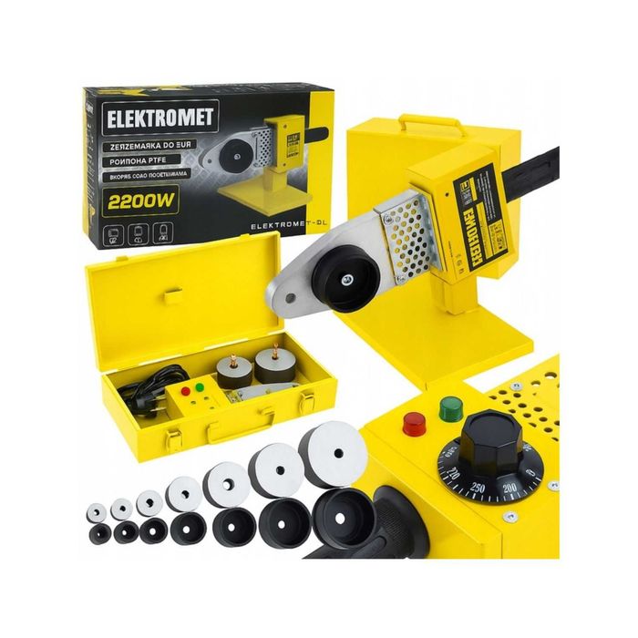 Zgrzewarka do rur PP PCV 2200W 20–63 mm