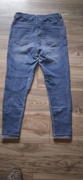 H&M 42/L XL jensy wysoki stan elastyczne