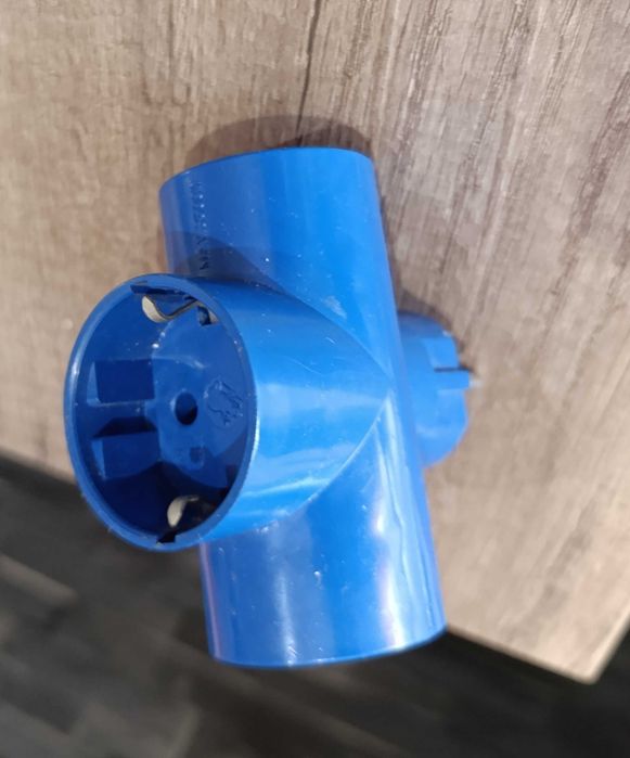 Lote 3 Fichas Triplas, com terra + 1 ficha p/ Lâmpada com interruptor